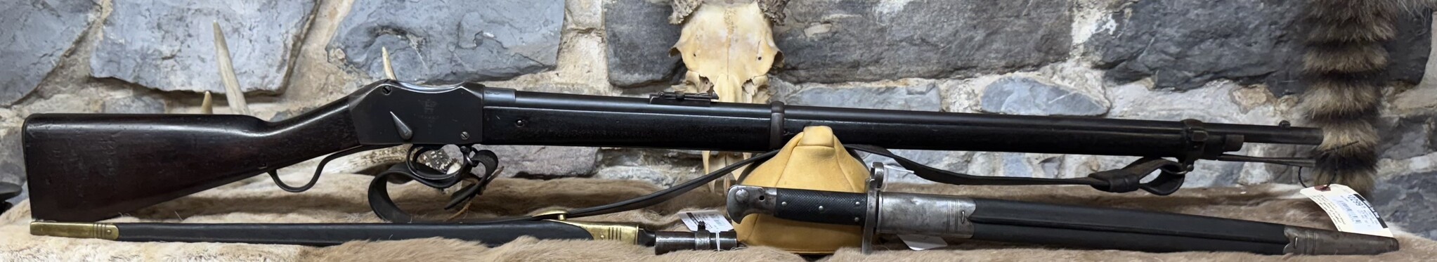 *CONSIGN* BSA, Martini-Henry, 1878 MKII, 577-450,  33", 2 Bayonets, Sling