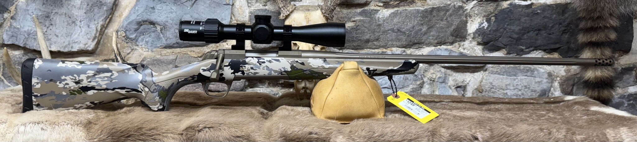 Browning *USED* Browning, X-Bolt, Speed, 6.8 Western, 23.5" TB/FB/MB, 3+1, 1 Mag, Ovix Camo