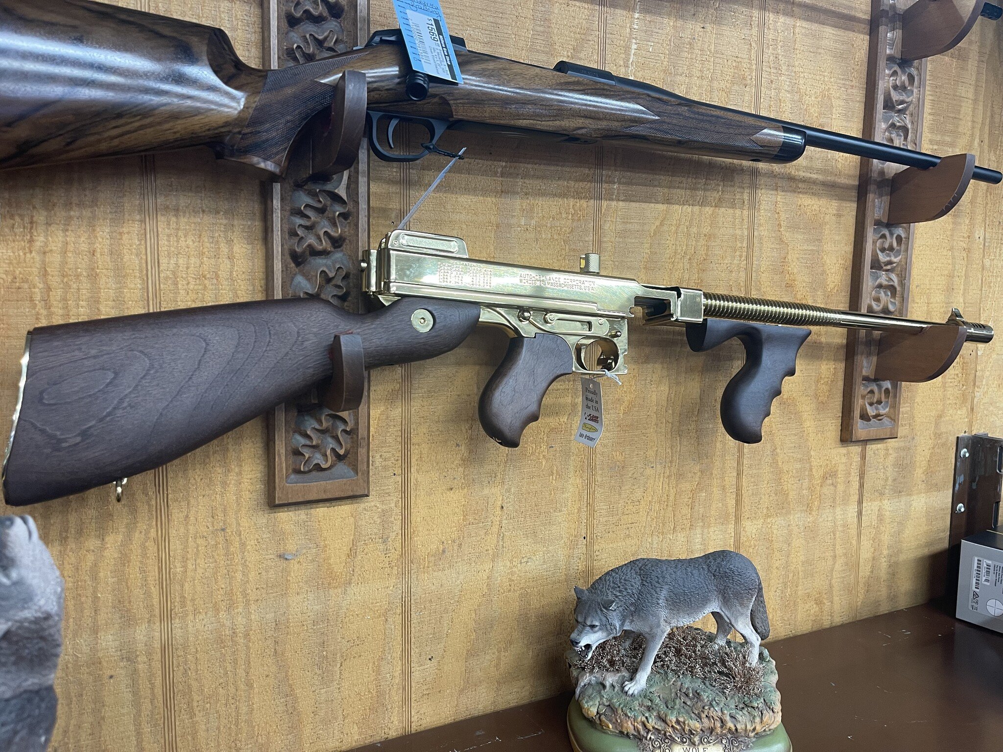 Gold Tommy Gun Give-a-way/ Rifle sling Raffle