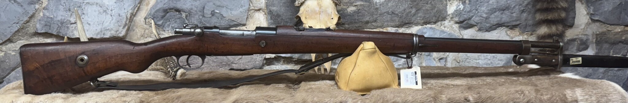 *CONSIGN* Turkish, Mauser K.Kale, M1938, 8MM, 29.5", Leather Sling, 1941, Bayonet