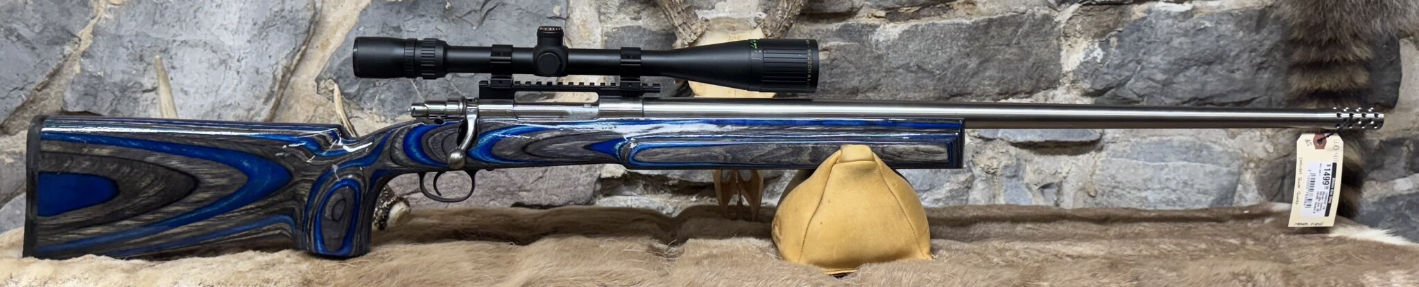 *CONSIGN* FN Mauser, Custom, 300 Wby Ack, 28" HB/MB,  Bausch & Lomb 8-24