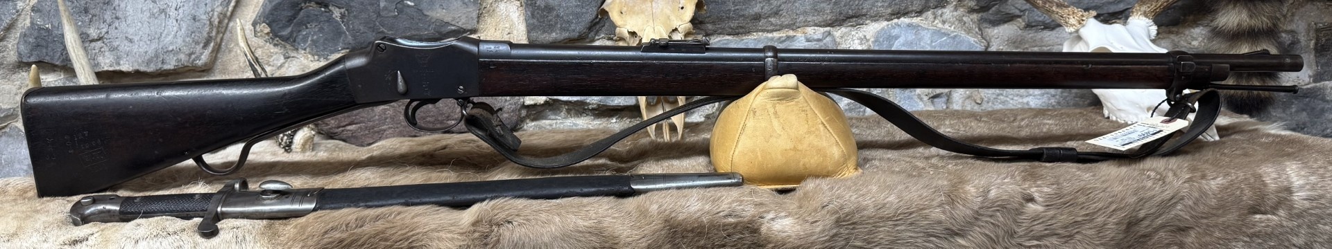 *CONSIGN* Enfield, Martini-Henry, 1886 MKIV, 577-450,  33", 1887 MK III Bayonet, Sling