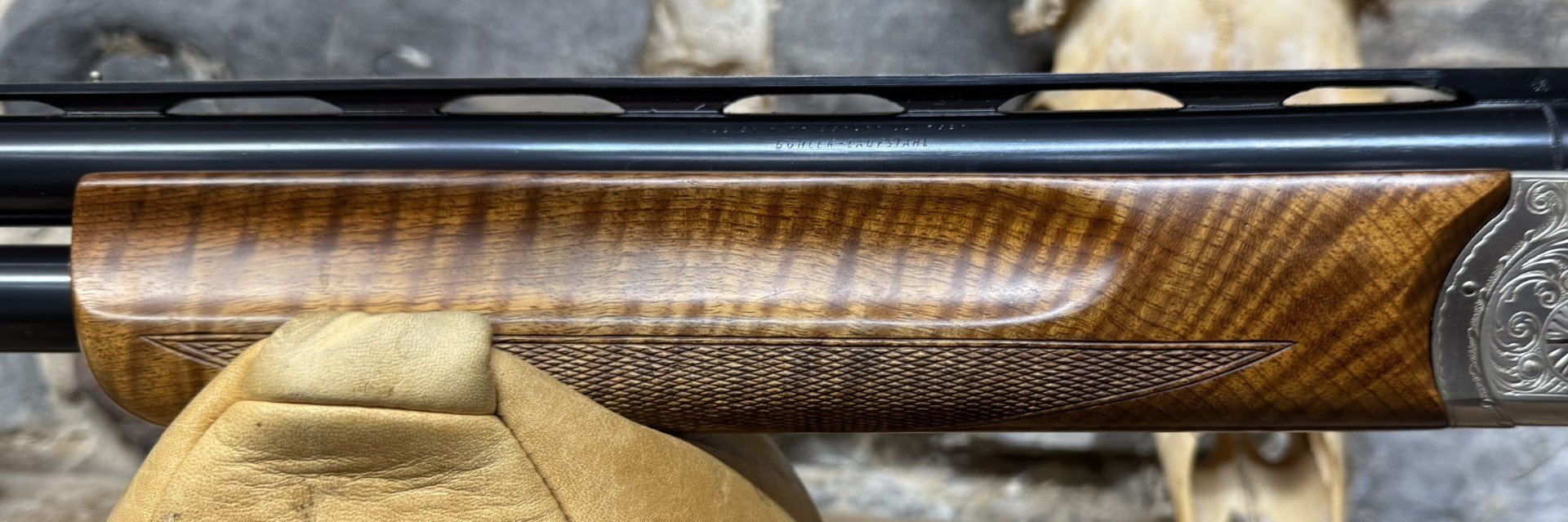 Savage *CONSIGN* Krieghoff, Model 32, O/U, 4 Barrels, 12GA 29.75" 2.75"/20GA 27.75" 3"/410GA 27.875" 3", 12GA Ported 27.75" 2.75", Fitted Locking Aluminum Case (W/ Keys) For Gun & Barrels
