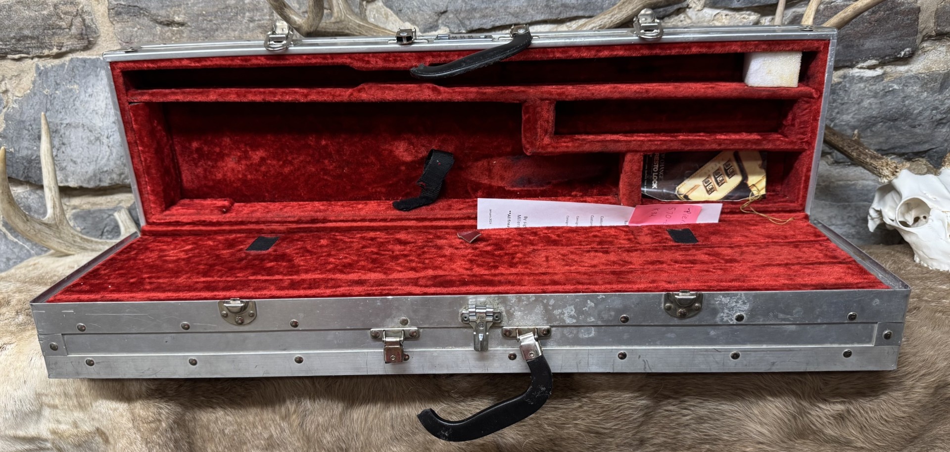 Savage *CONSIGN* Krieghoff, Model 32, O/U, 4 Barrels, 12GA 29.75" 2.75"/20GA 27.75" 3"/410GA 27.875" 3", 12GA Ported 27.75" 2.75", Fitted Locking Aluminum Case (W/ Keys) For Gun & Barrels