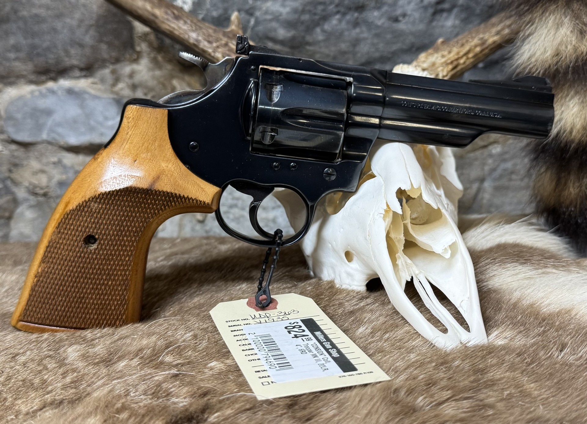 Colt *CONSIGN* Colt, Trooper MK III, 22LR, 4", 6RD