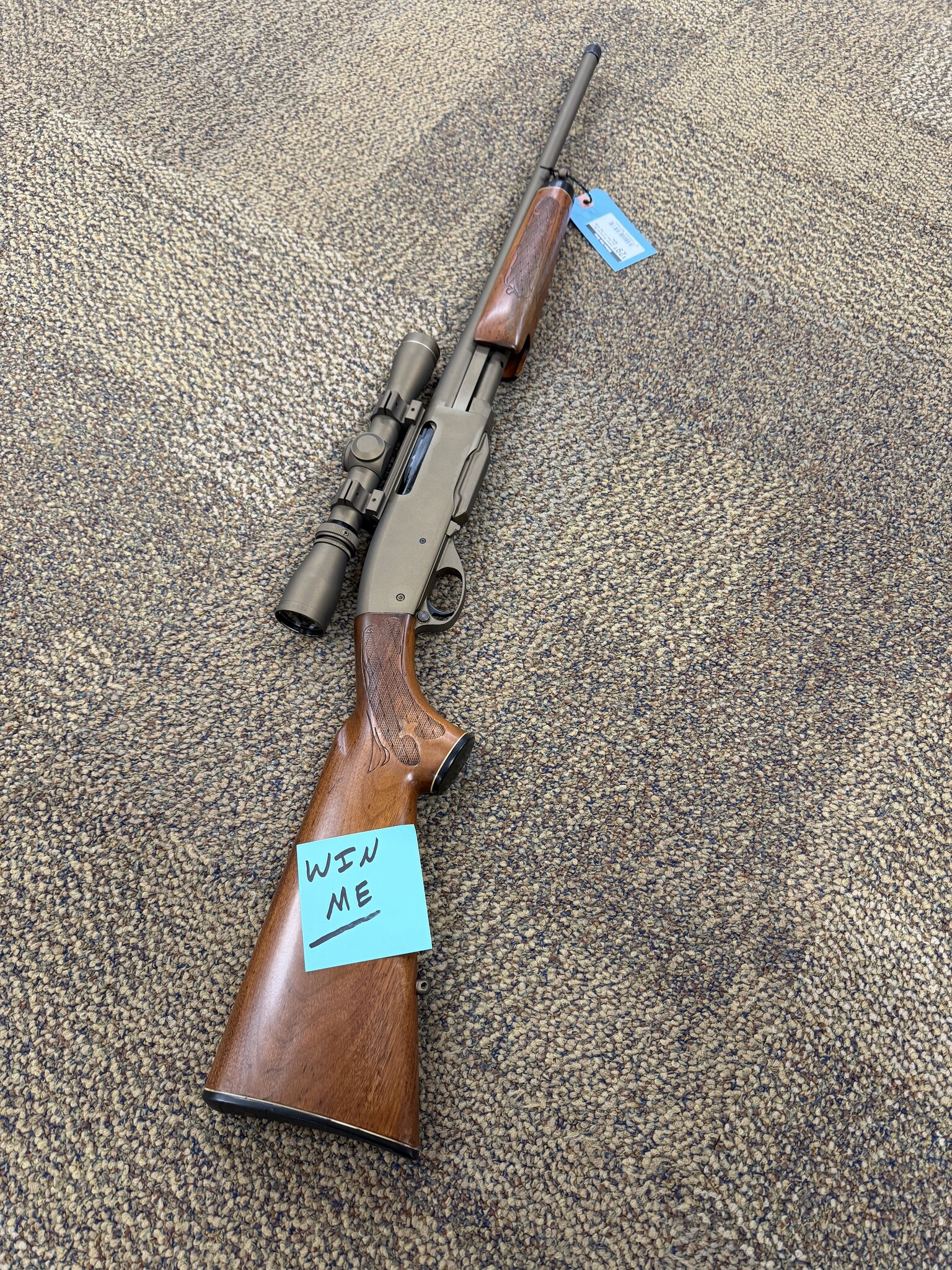 Custom Remington 760 Gun Give-a-way/ Knife Raffle