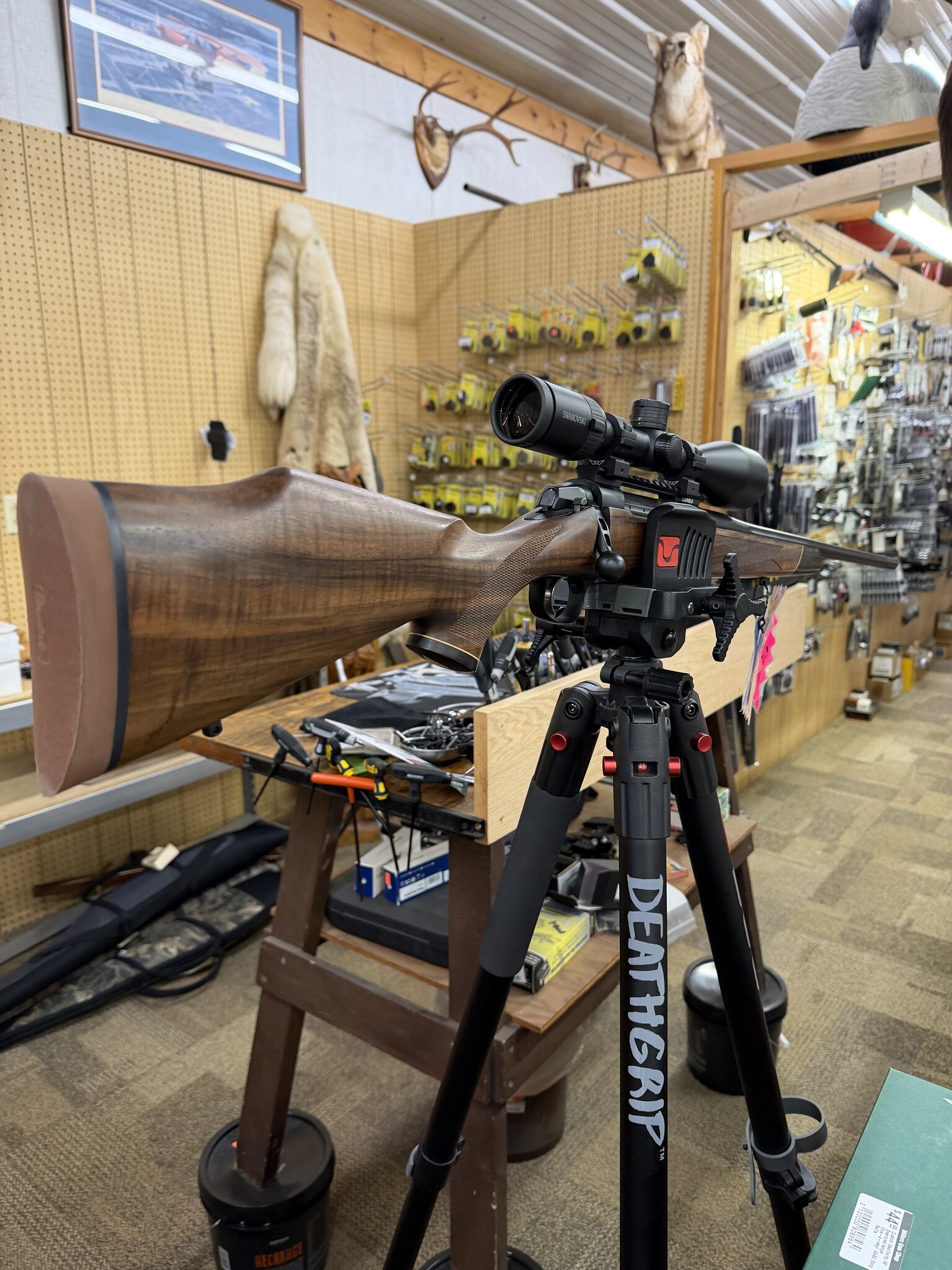 Custom Weatherby W/ Swarovski scope Give-a-way/  AA&E Sling Raffle