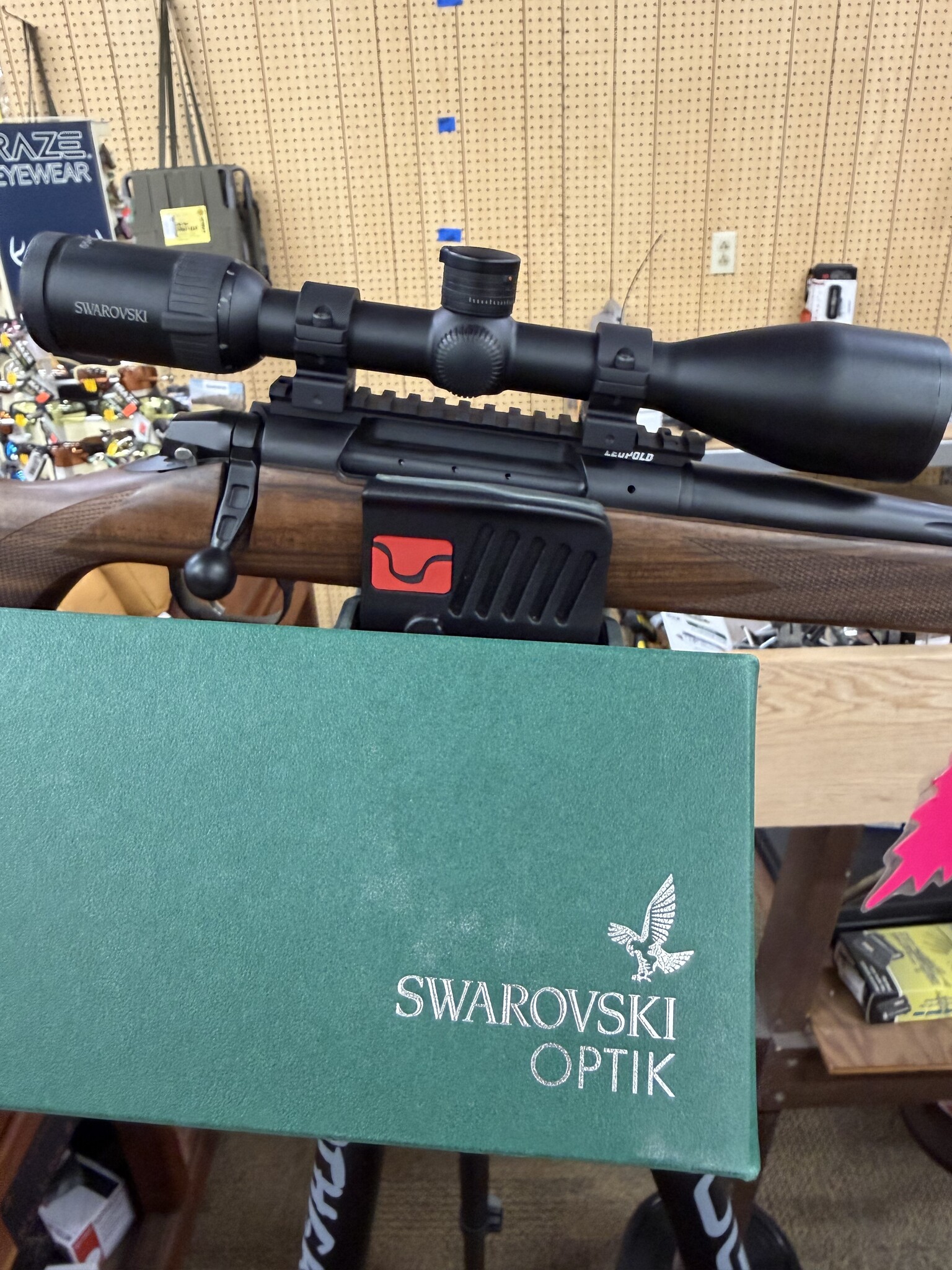 Custom Weatherby W/ Swarovski scope Give-a-way/  AA&E Sling Raffle