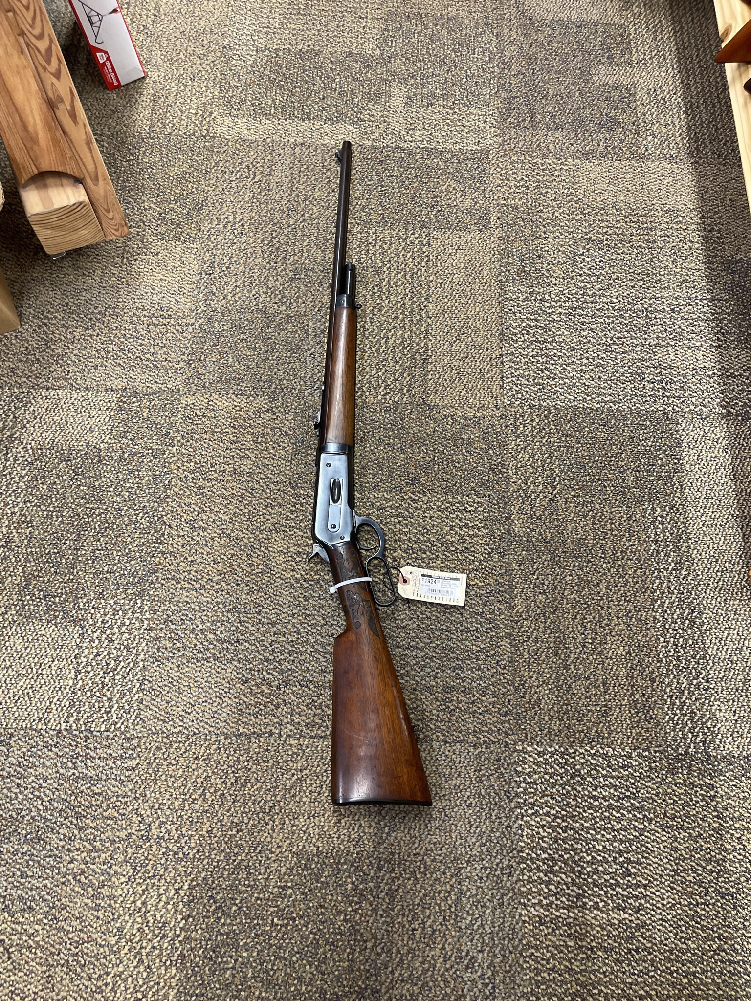 Winchester *CONSIGN* Winchester, 1886, 33 WCF, 24", 1918, Engraved Stock