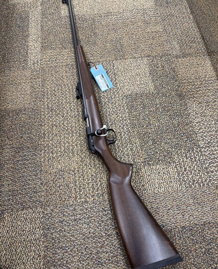 CZ 02302 CZ 457 Lux 22 WMR 51 24 Black Nitride Barrel Turkish Walnut Fixed EuropeanStyle Stock Right Hand
