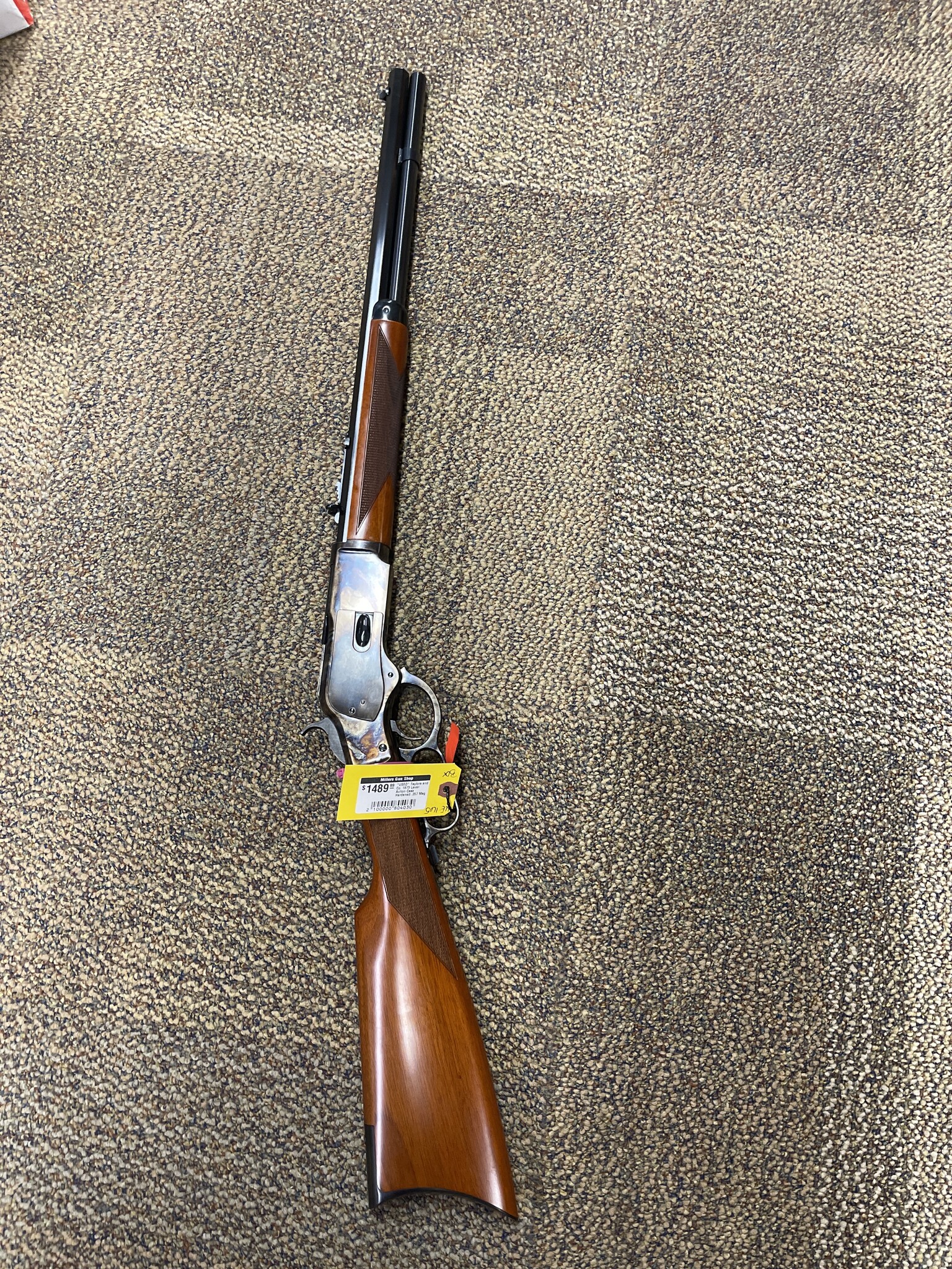 *USED* Taylors and Co. 1873 Lever Action Case Hardened .357 Mag 20" Barrel 10-Rounds Unfired