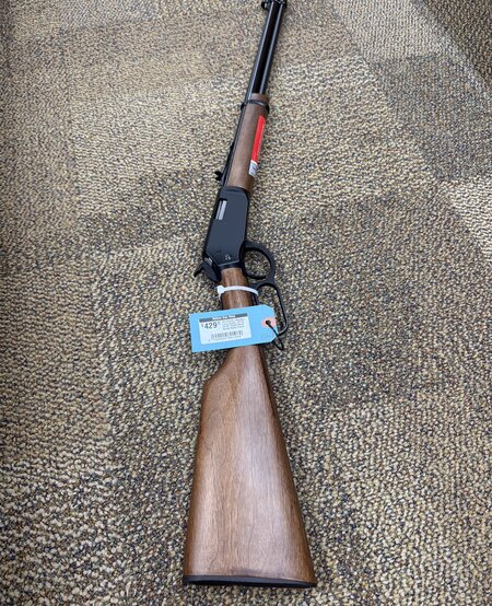 Winchester, Ranger, Lever Action, 22 LR, 20.25" Matte Black Barrel Matte Frame Wood Straight Grip Stock