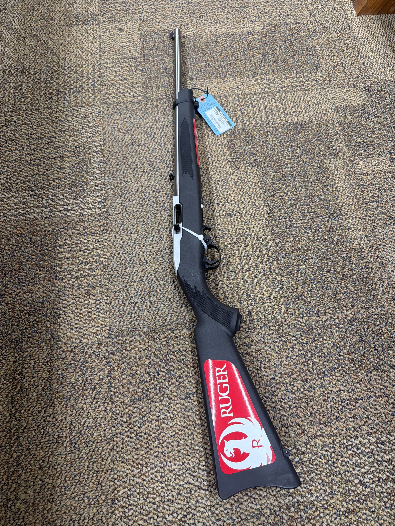 Ruger Ruger, Ruger 10/22 Carbine .22Lr, STAINLESS BLACK SYNTHETIC *