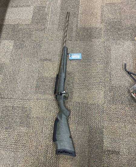 *USED* Ruger, American Predator, Gen 2, 300 Win Mag, 3+1, 22" FB/MB/TB, Burnt Bronze/Green Splatter