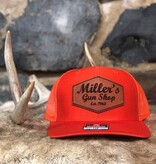 Millers Hat, Leather Patch
