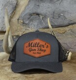 Millers Hat, Leather Patch