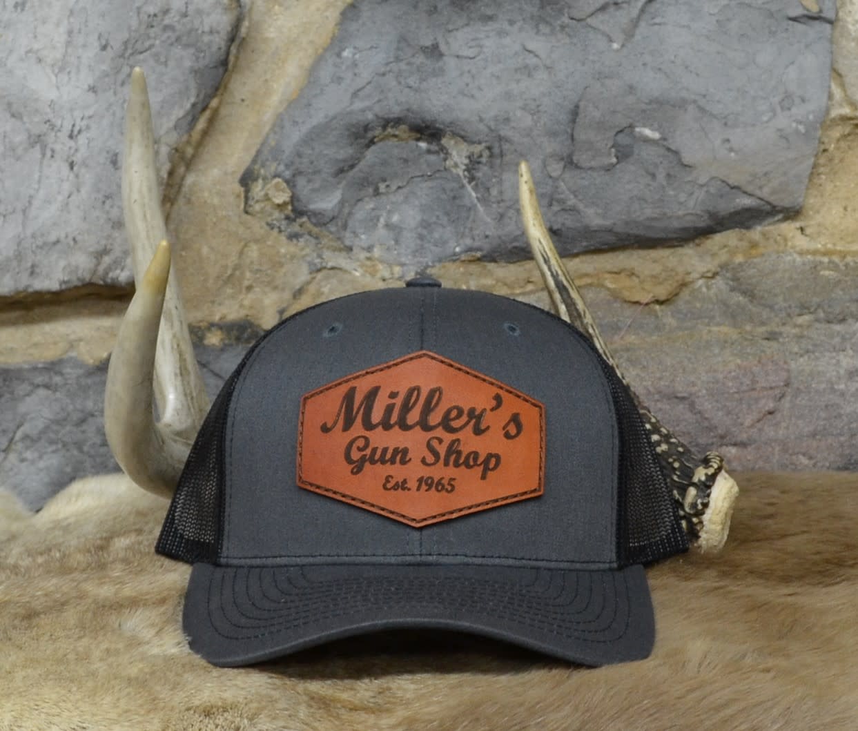 Millers Hat, Leather Patch