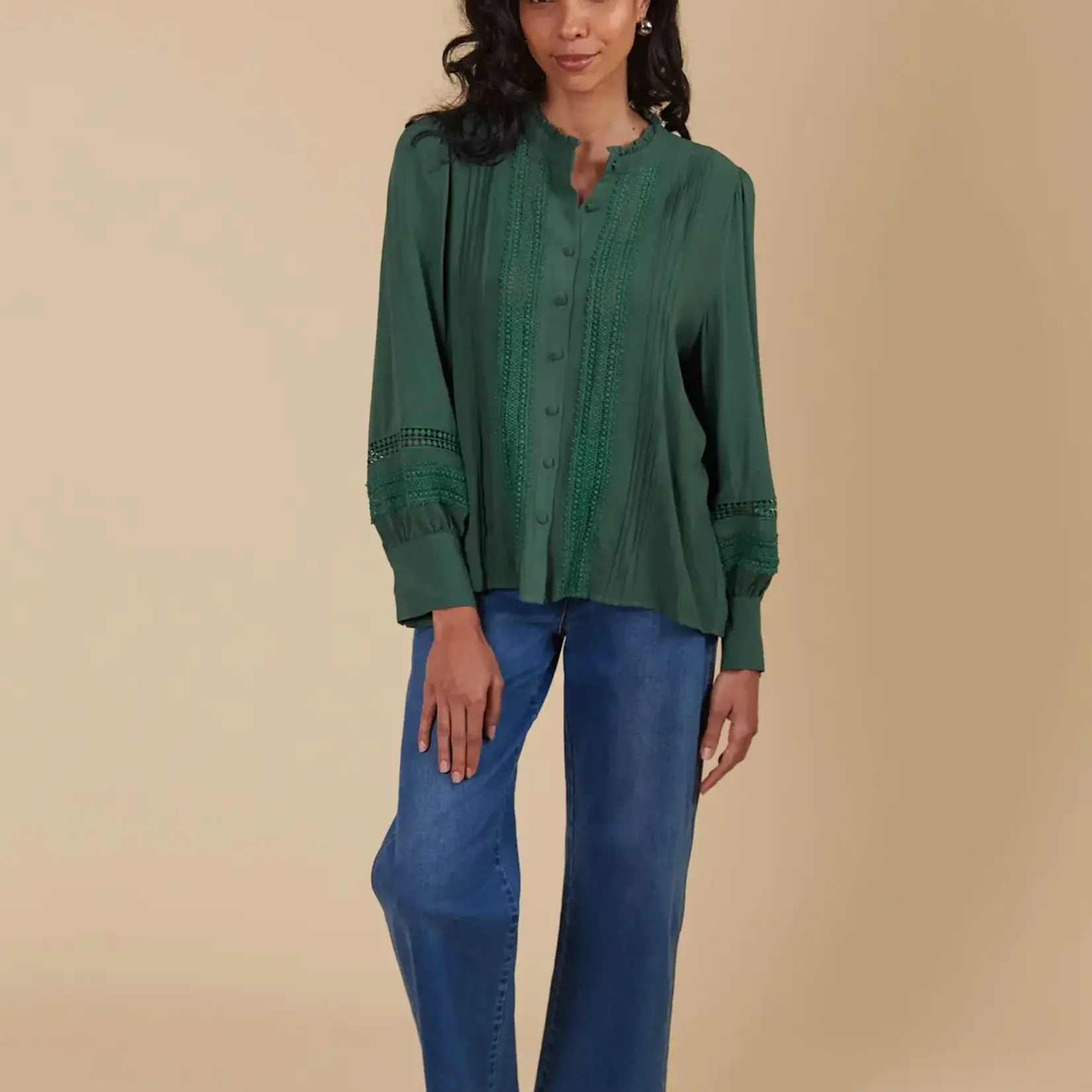 Isle of Mine Aphrodite Shirt - Pine