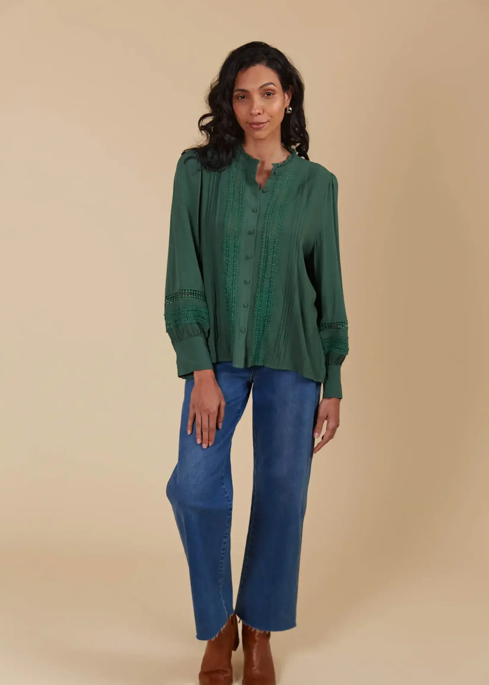 Isle of Mine Aphrodite Shirt - Pine