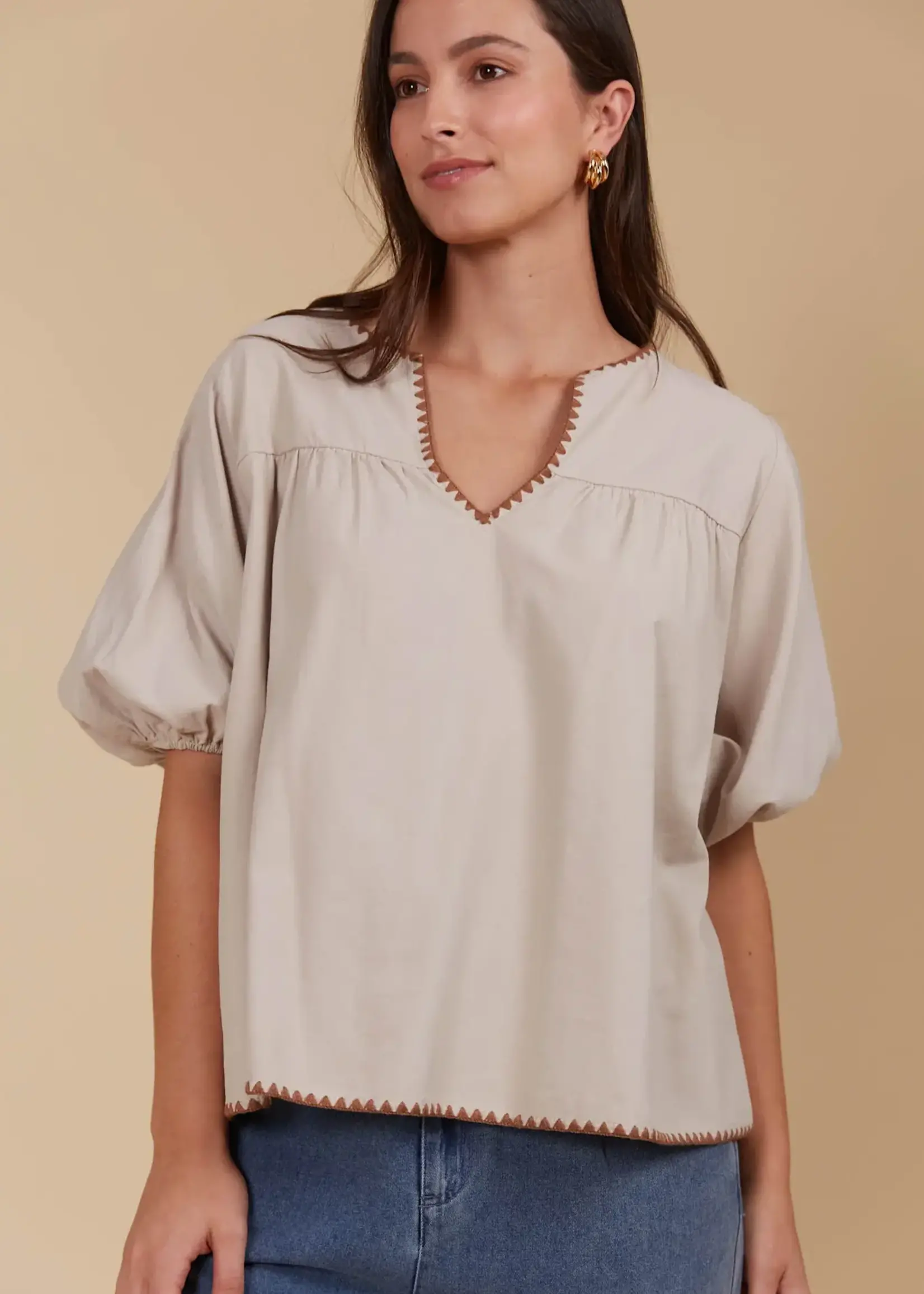 Isle of Mine Freya Top - Canvas