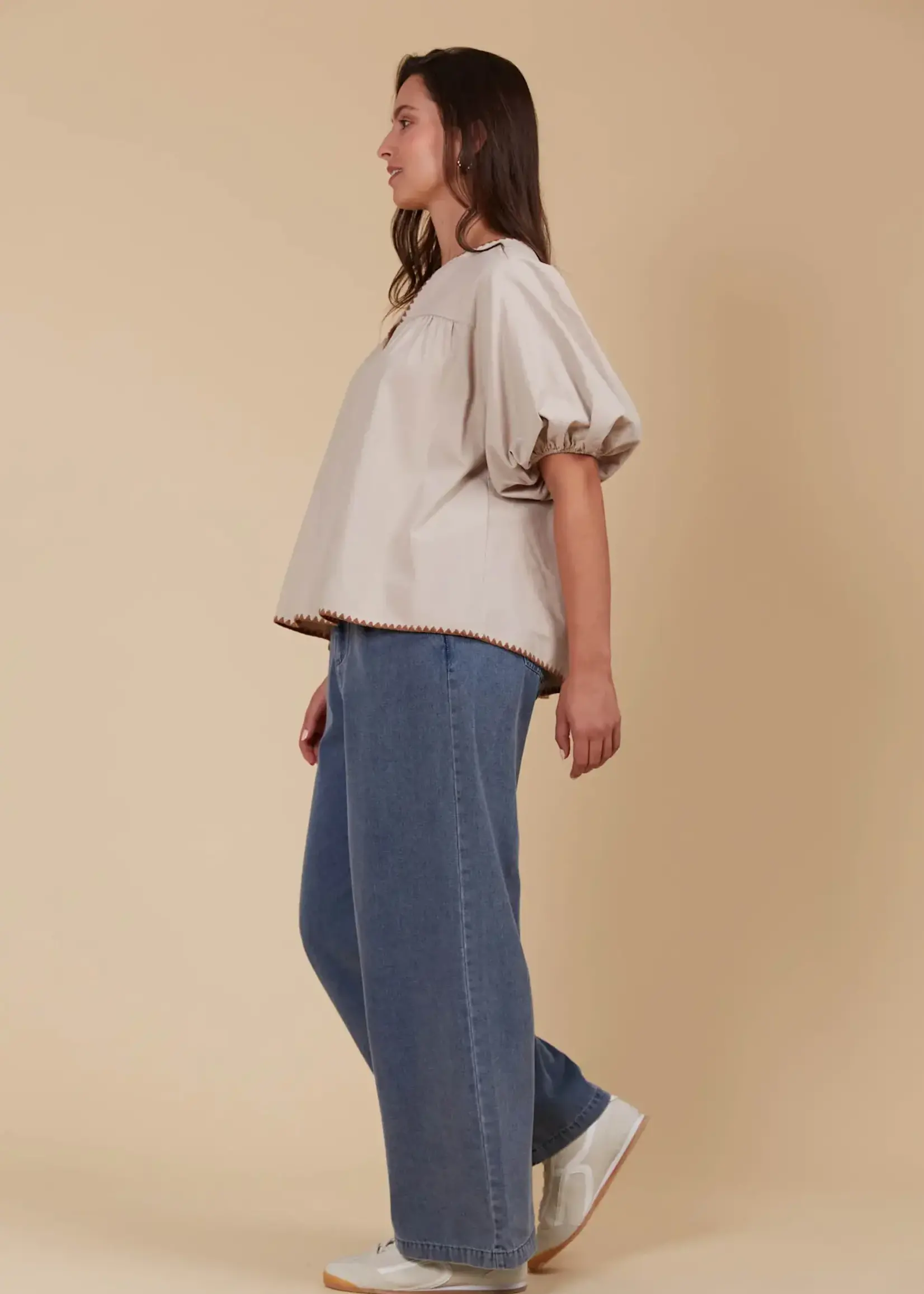 Isle of Mine Freya Top - Canvas