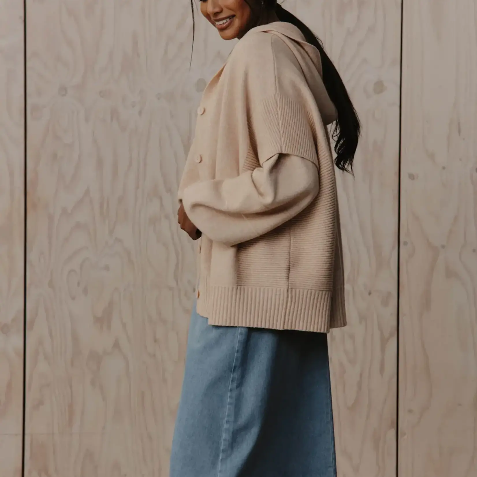 EB & Ive Estel Hood Knit
