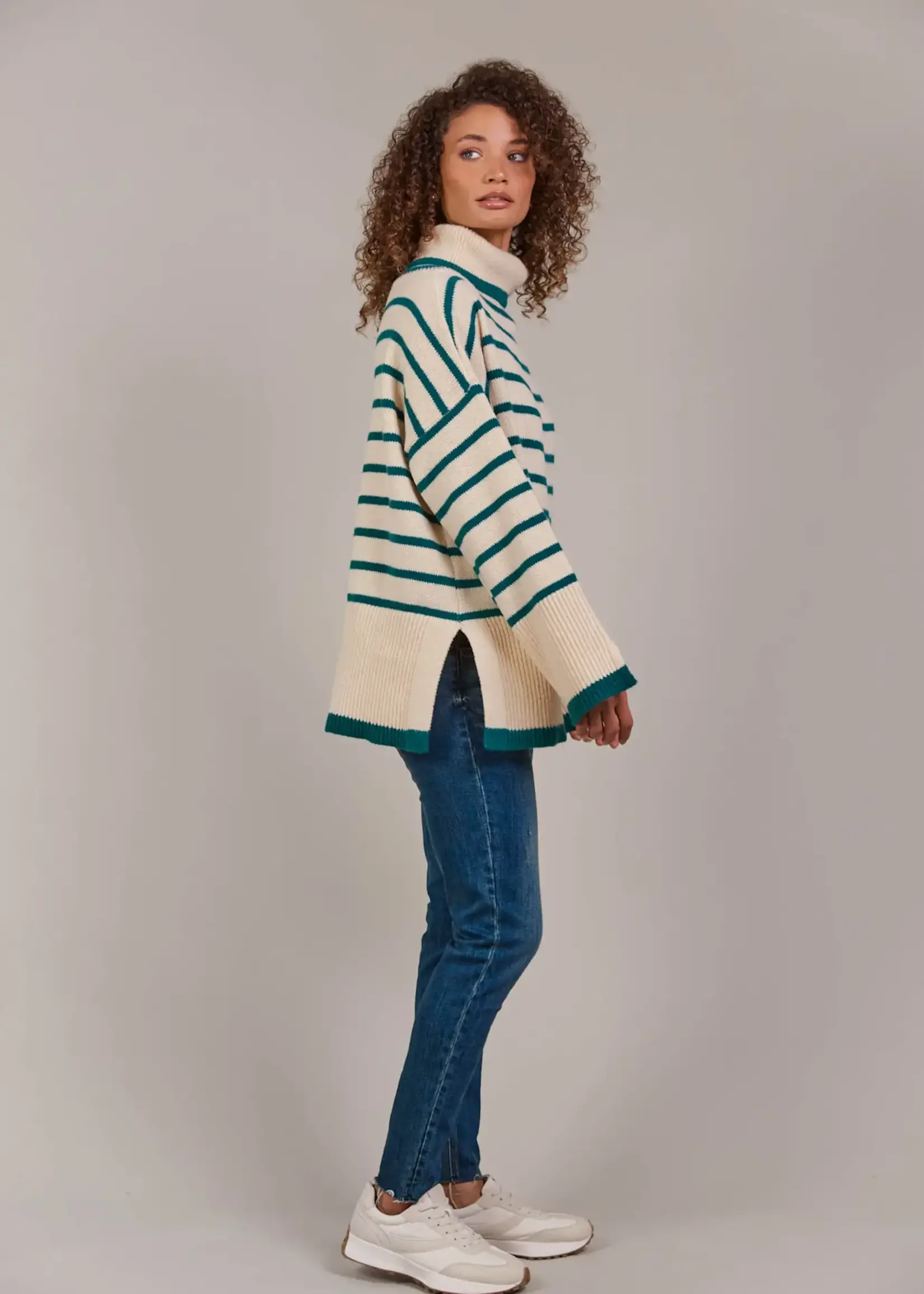 EB & Ive Katana Roll Neck Knit