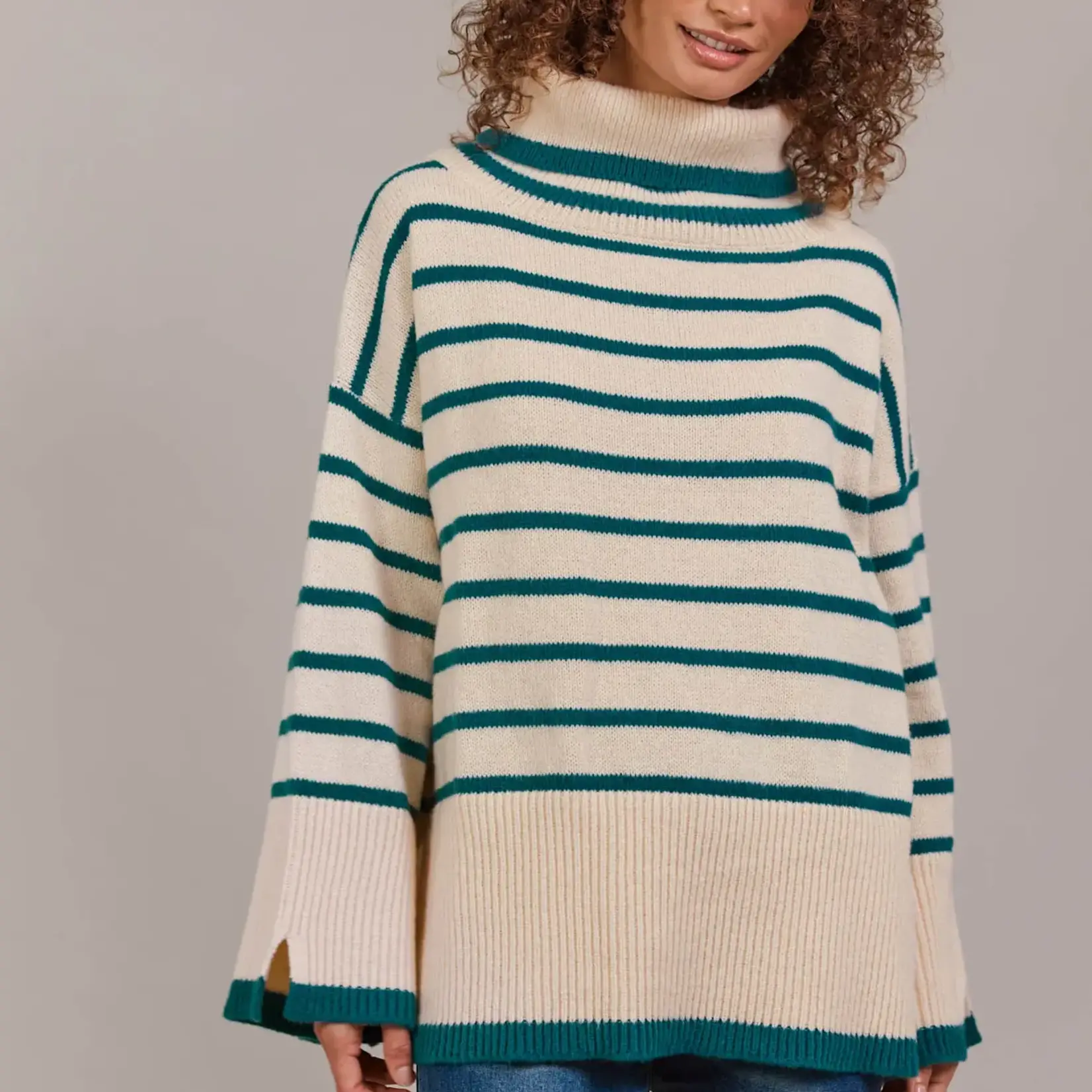 EB & Ive Katana Roll Neck Knit