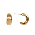 EB & Ive Heritage Satin Earring - Hoop