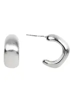 EB & Ive Heritage Satin Earring - Hoop