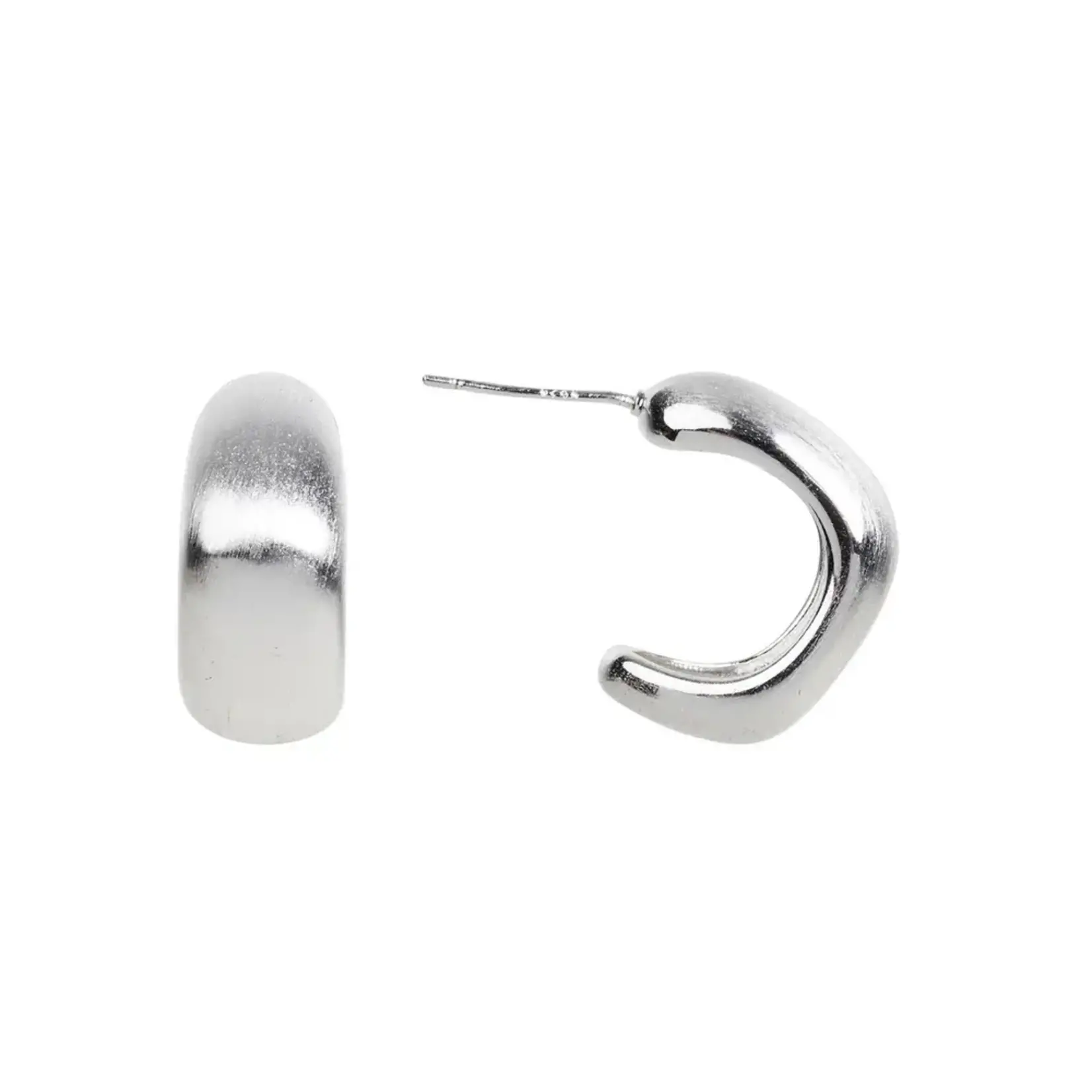 EB & Ive Heritage Satin Earring - Hoop