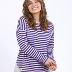 Lauren L/S Stripe Tee