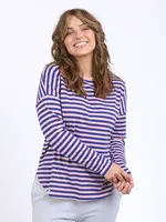 Lauren L/S Stripe Tee