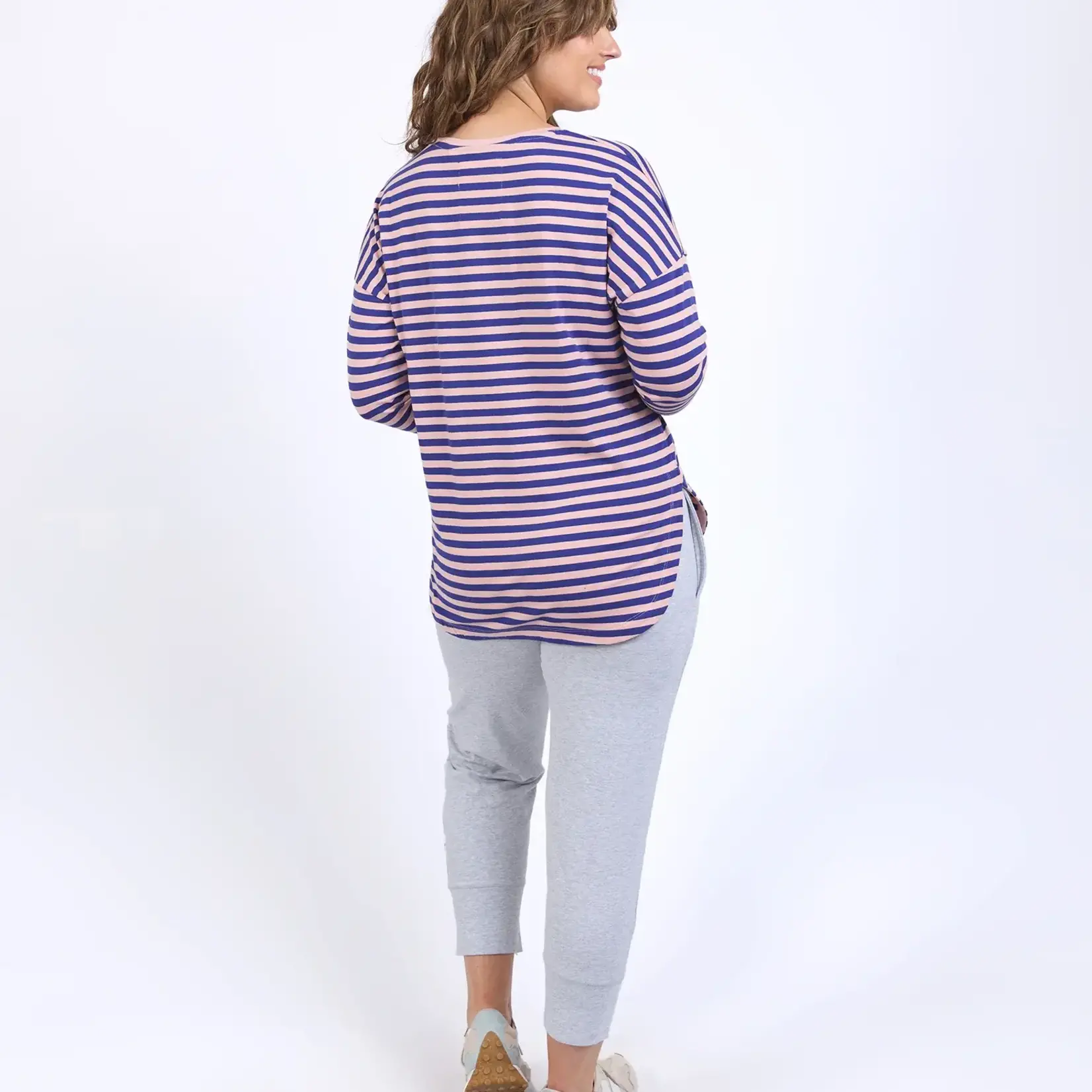 Lauren L/S Stripe Tee