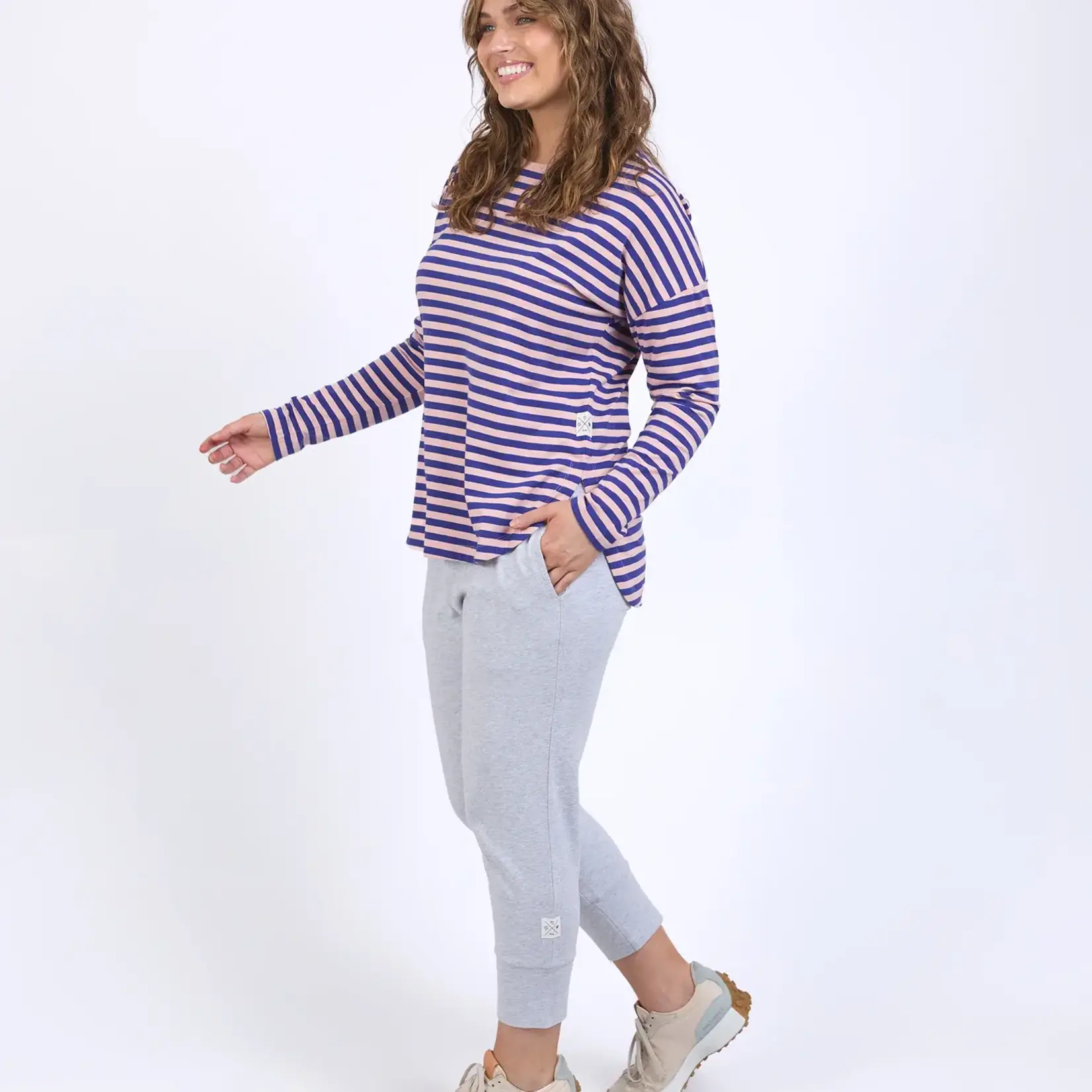 Lauren L/S Stripe Tee