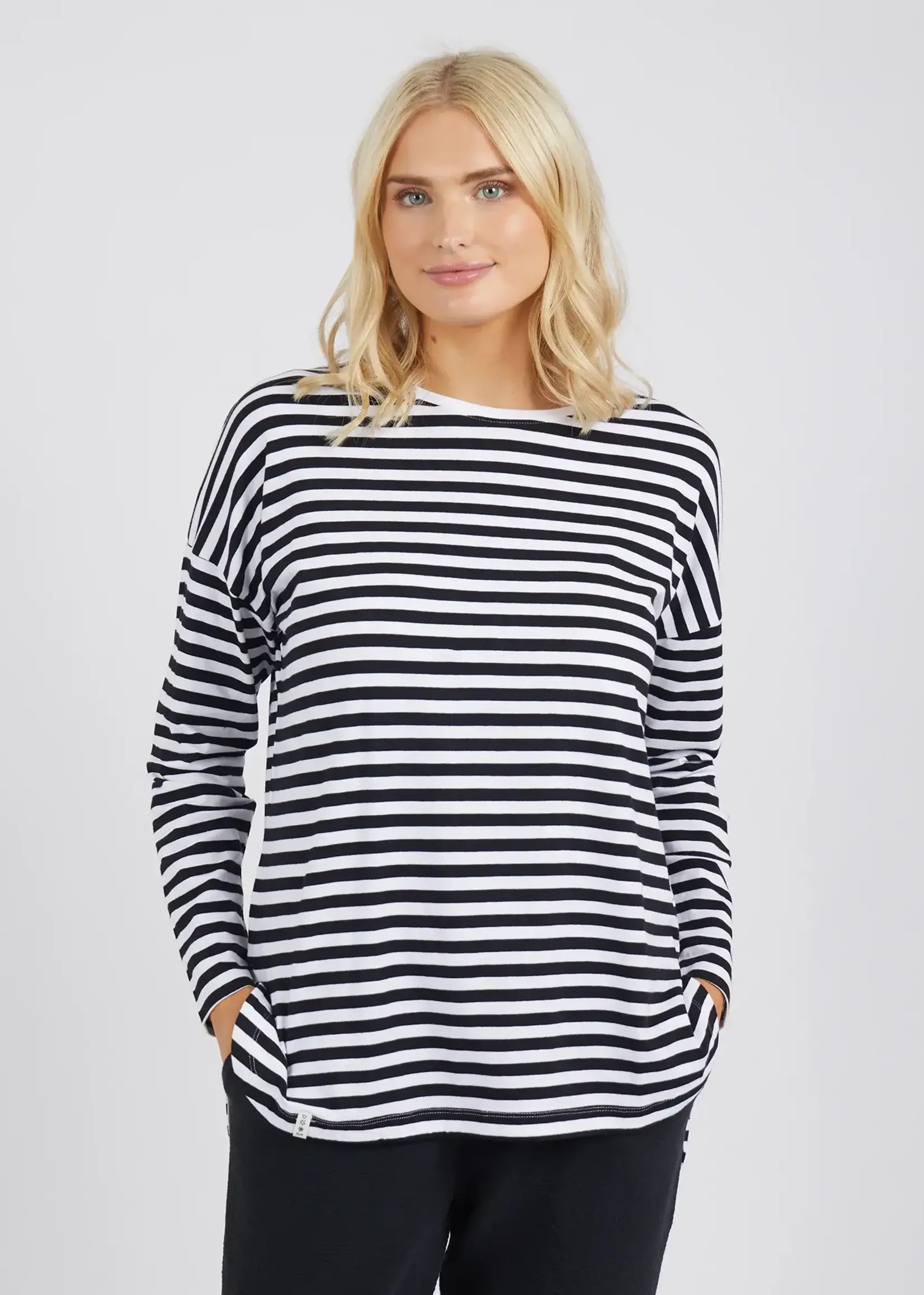 Lauren L/S Stripe Tee