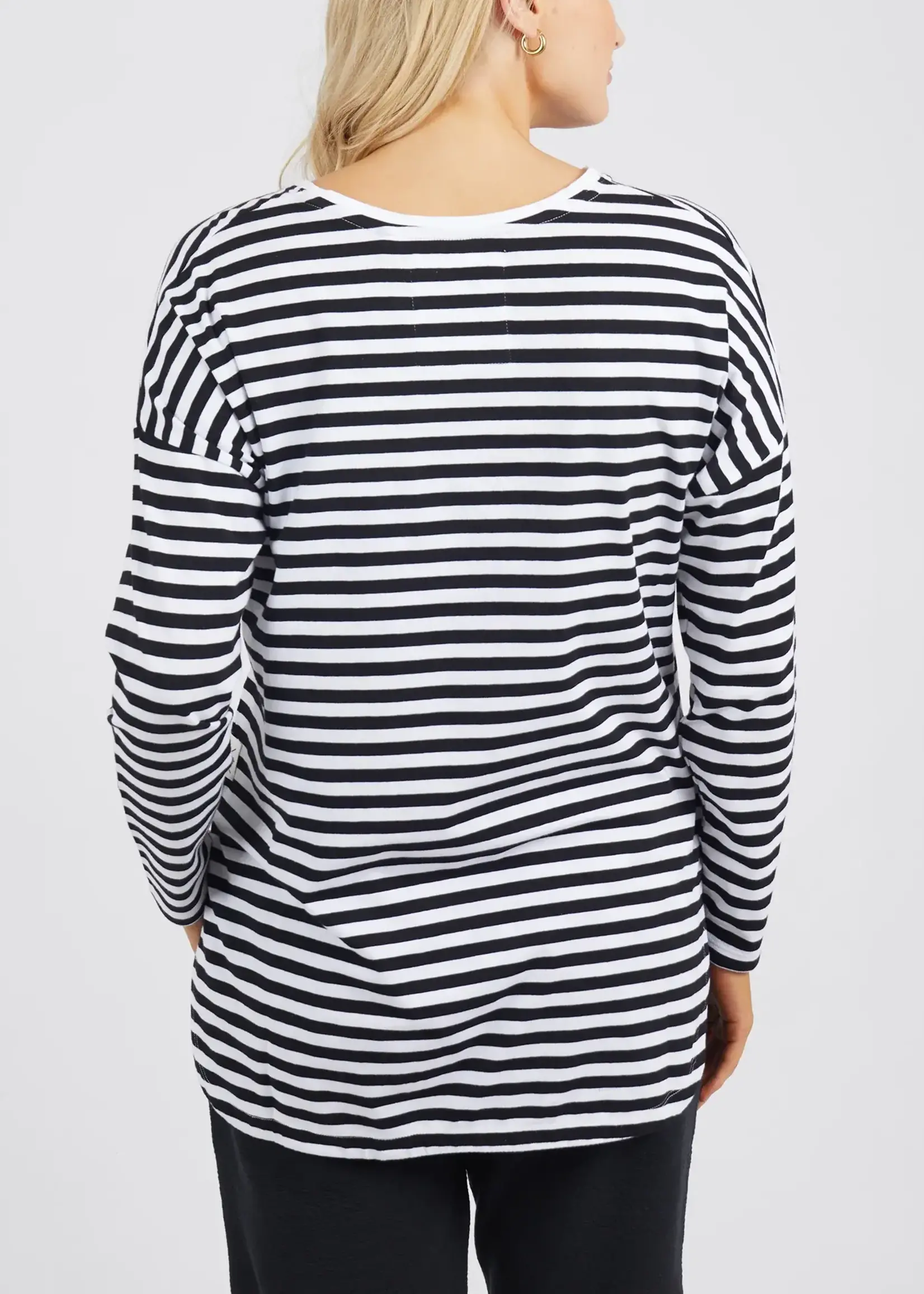 Lauren L/S Stripe Tee