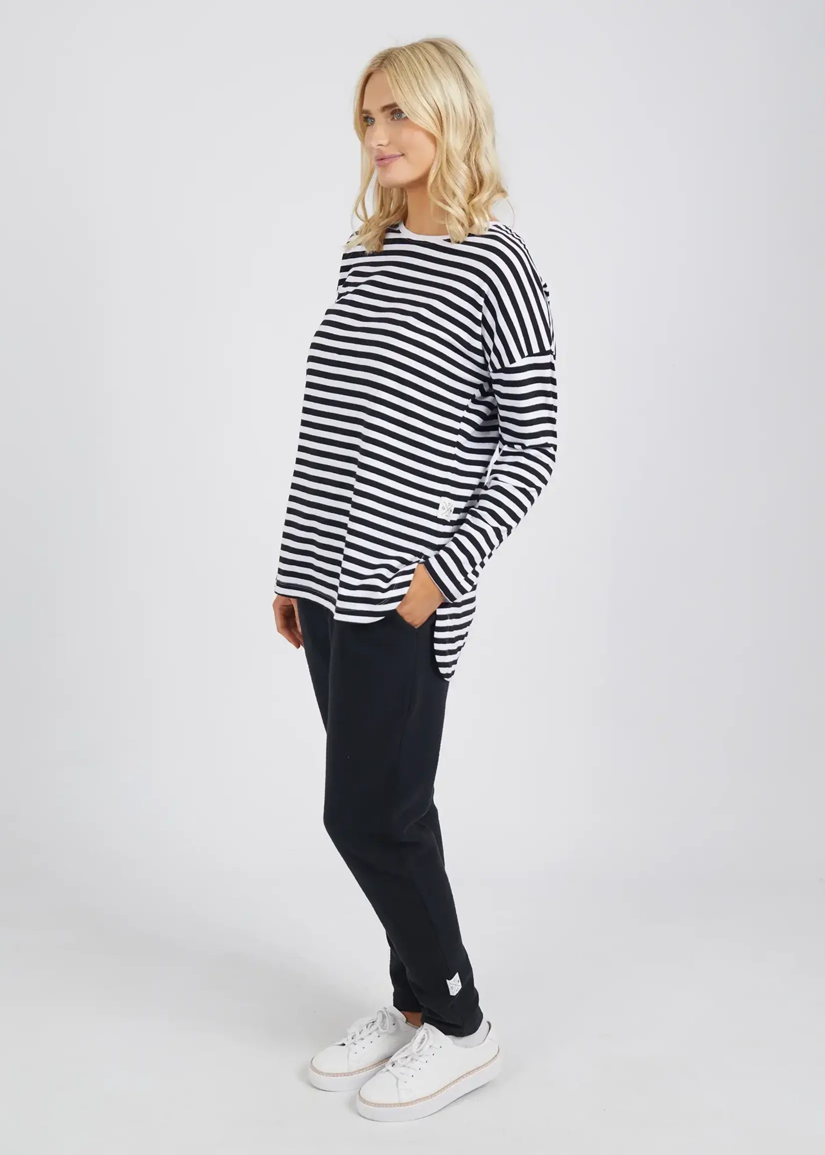 Lauren L/S Stripe Tee