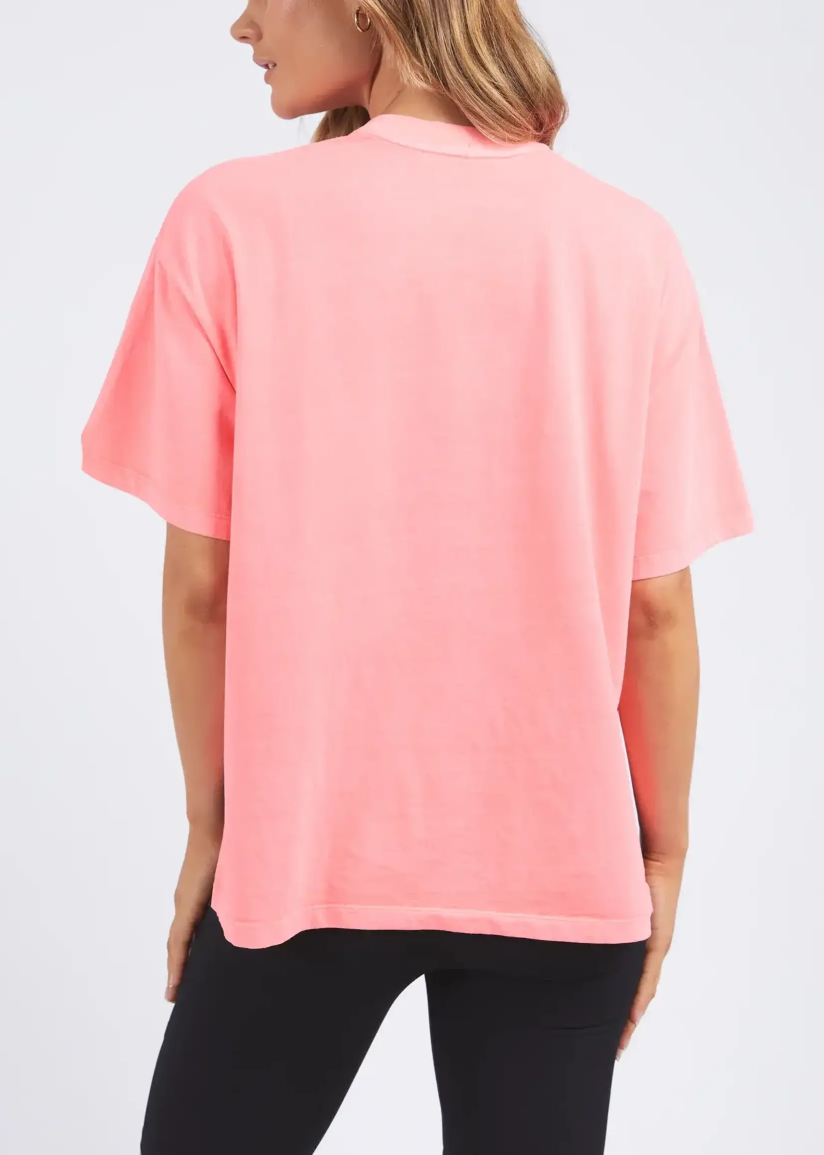 Foxwood Simplified Tee - Neon Pink