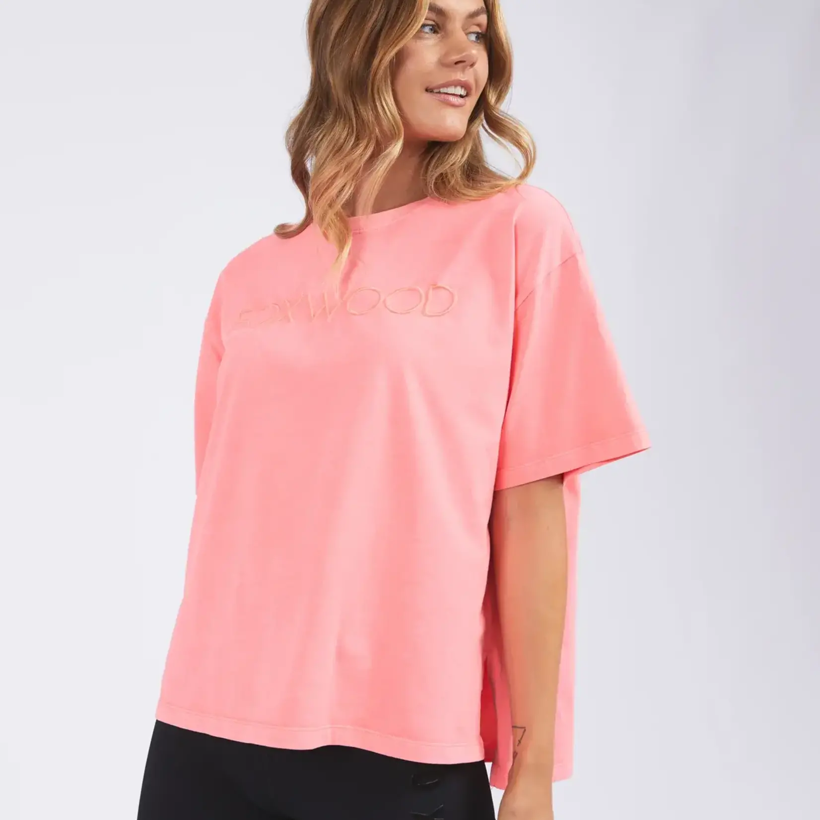 Foxwood Simplified Tee - Neon Pink