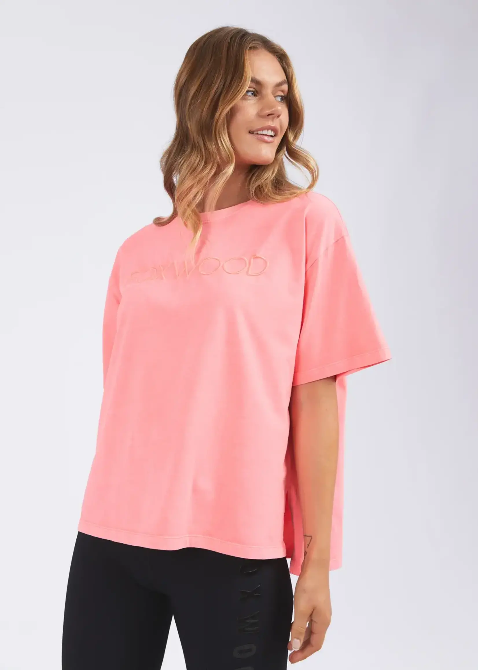 Foxwood Simplified Tee - Neon Pink