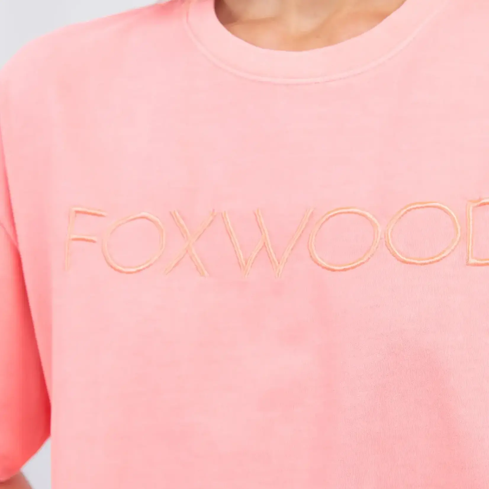 Foxwood Simplified Tee - Neon Pink
