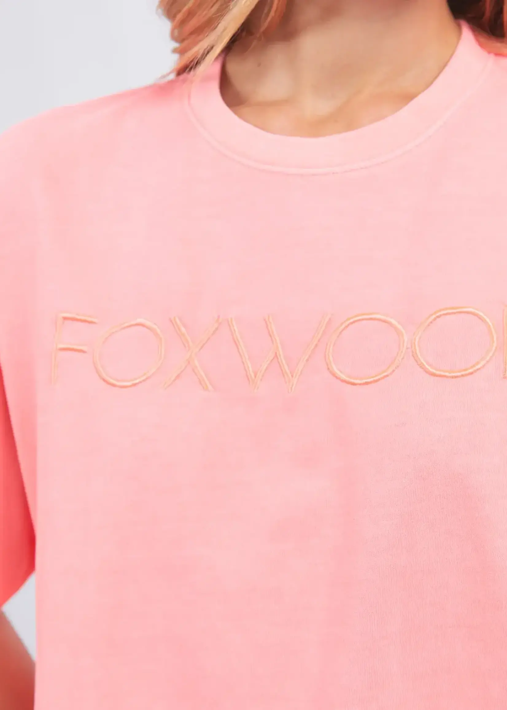 Foxwood Simplified Tee - Neon Pink