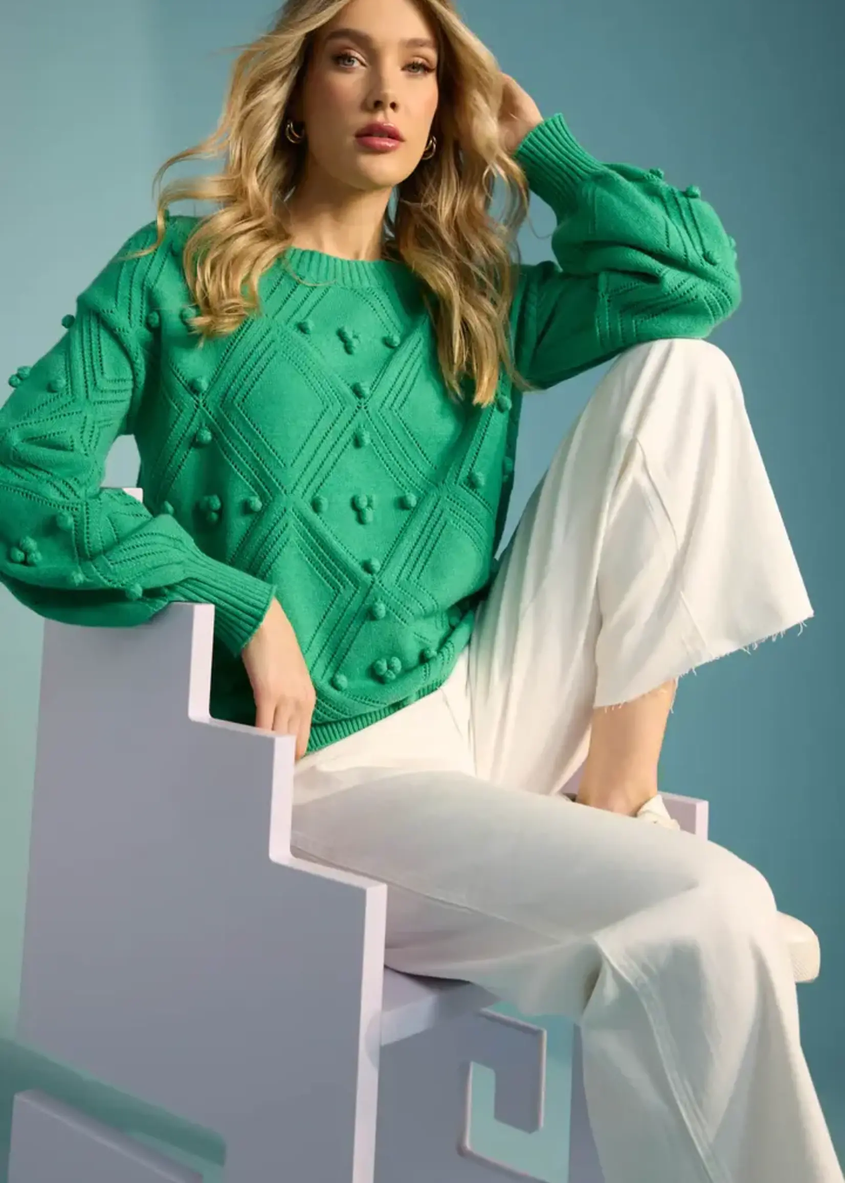 Haven Corfu Jumper - Oasis