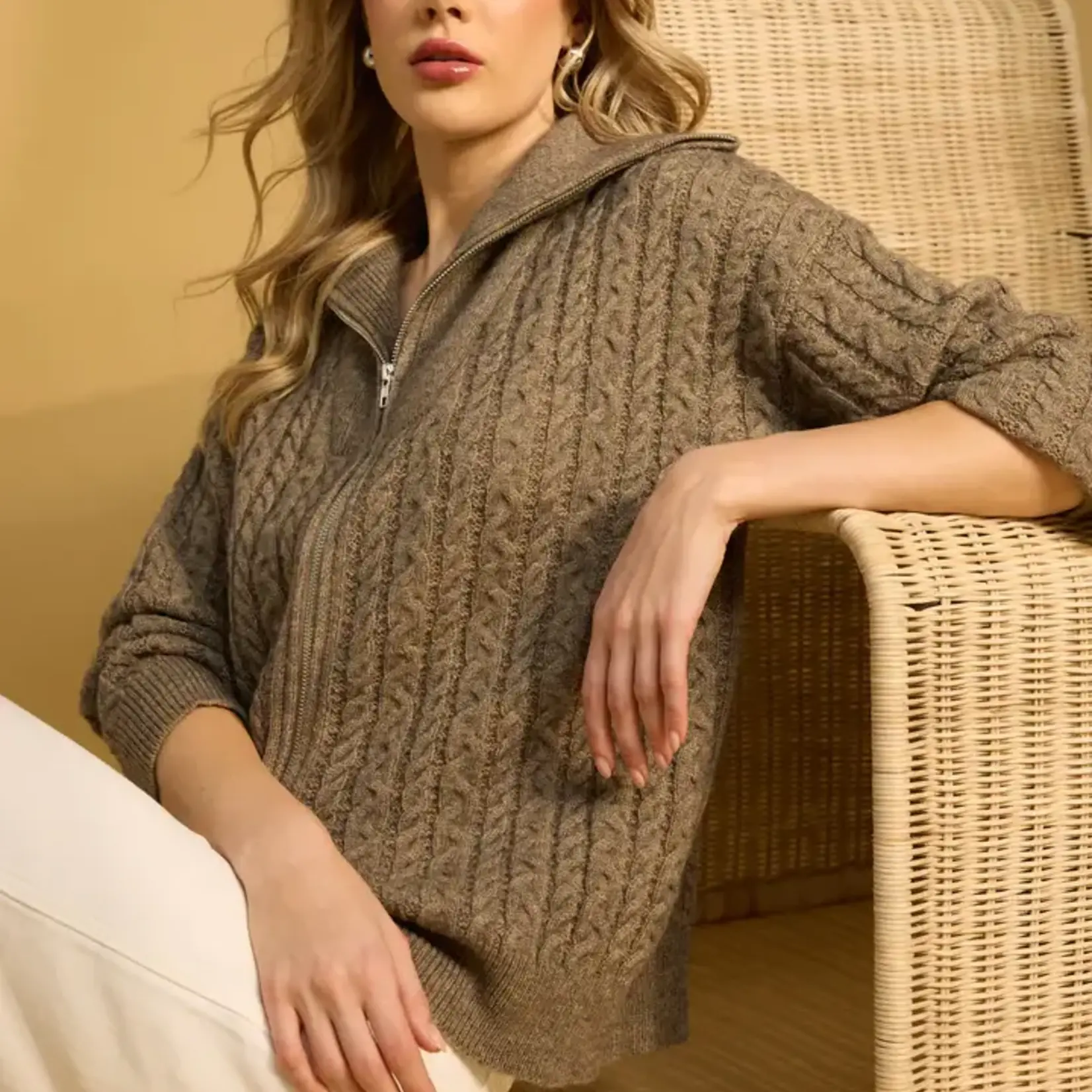 Haven Cadiz Zip Jumper - Marle