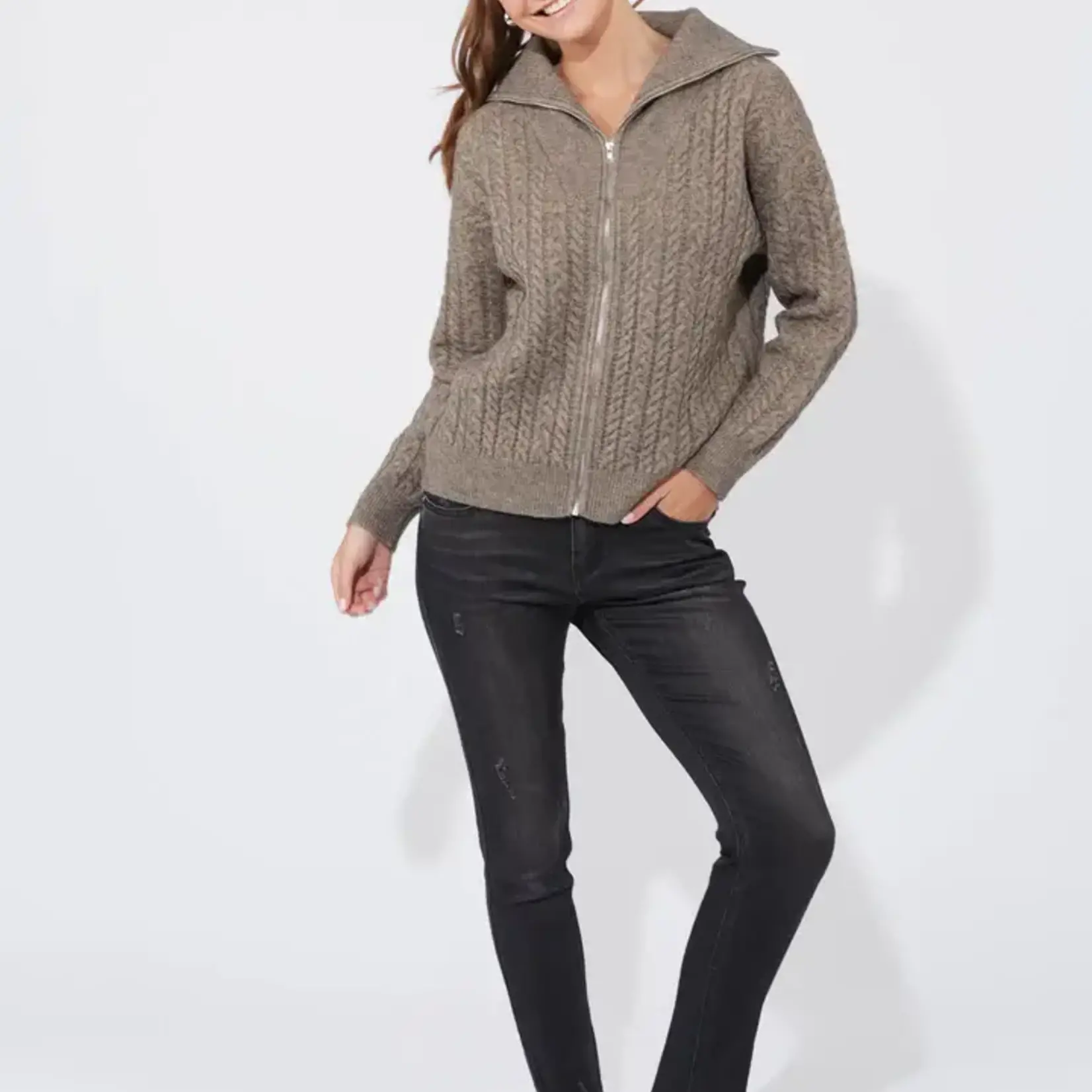 Haven Cadiz Zip Jumper - Marle