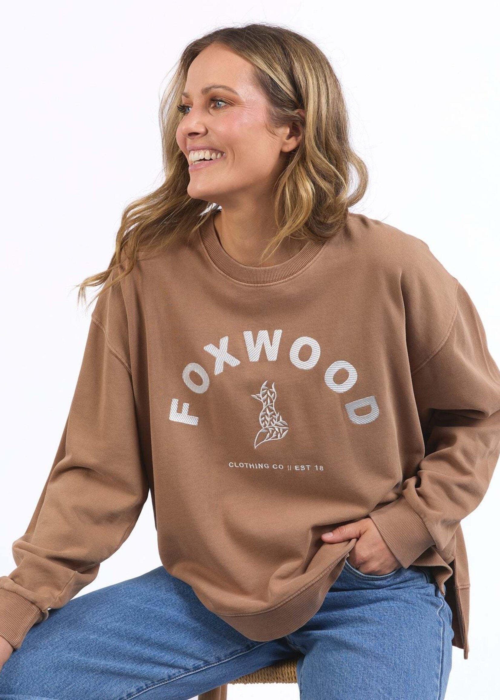 Foxwood Effortless Crew - Tan