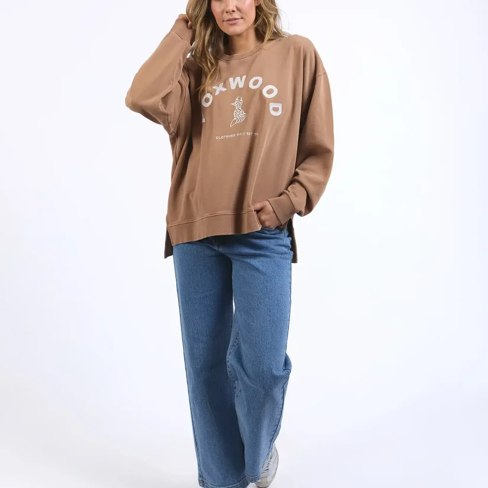 Foxwood Effortless Crew - Tan