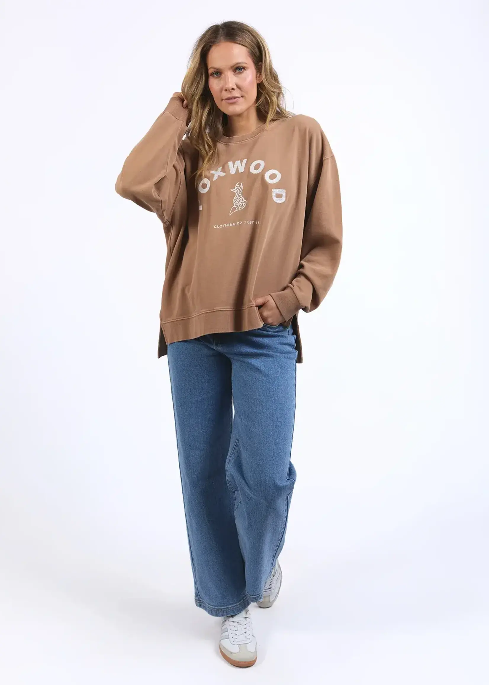 Foxwood Effortless Crew - Tan