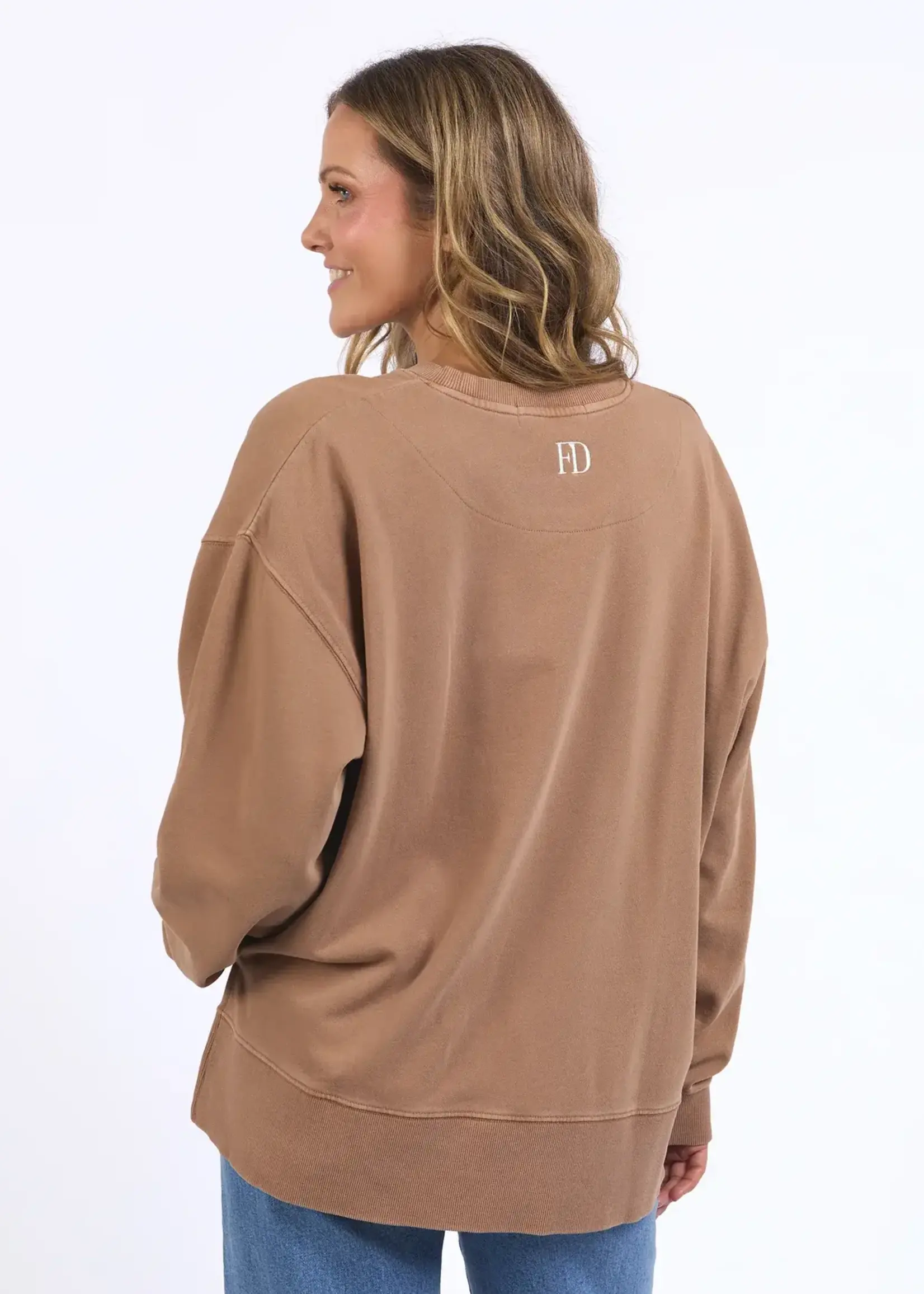 Foxwood Effortless Crew - Tan